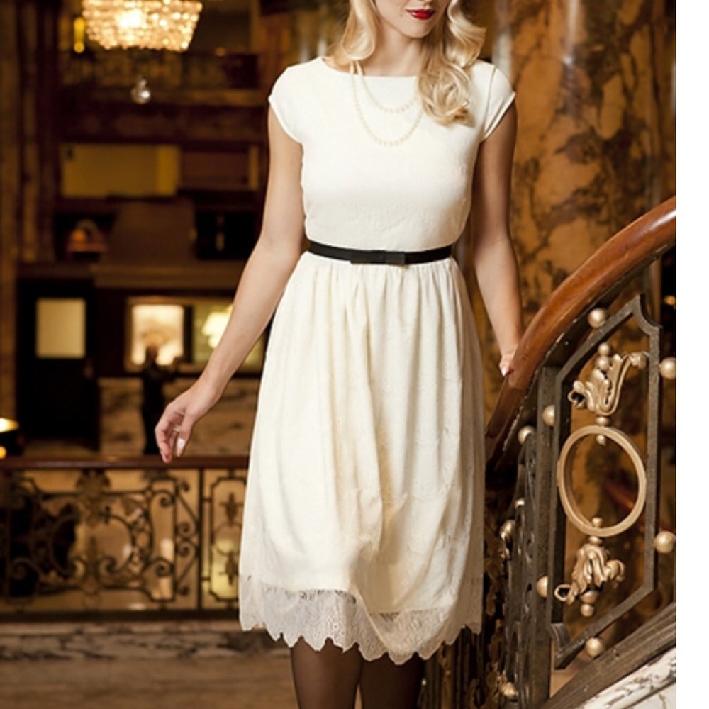 Shabby Apple | Alice Dress in White